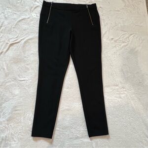 $268 NWT Marc by Marc Jacobs black zip slim pants 12
